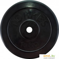 Диск Torres PL507110 25 мм 10 кг (черный)