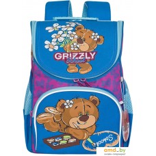 Рюкзак Grizzly RAm-084-6/1 (фиолетовый/лазурный)