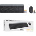 Офисный набор Logitech MK470 Slim Wireless Combo 920-009206 (графитовый). Фото №2