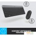 Офисный набор Logitech MK470 Slim Wireless Combo 920-009206 (графитовый). Фото №6