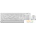 Клавиатура + мышь A4Tech Fstyler FG1010 (белый/серый). Фото №1