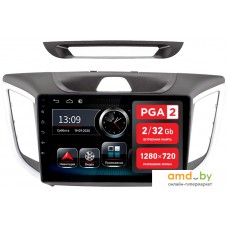 USB-магнитола Incar PGA2-2410 для Hyundai Creta 16-21