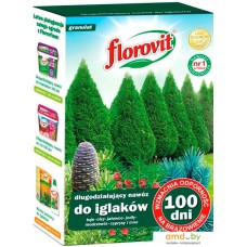 Удобрение Florovit Для хвойных 100 дней (1 кг, коробка)