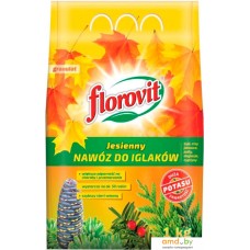 Удобрение Florovit Для хвойных осенний гранулированное (1 кг, мешок)