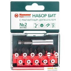 Набор бит Hammer 203-902 (12 предметов)