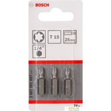 Набор бит Bosch 2607001607 3 предмета