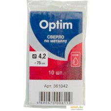 Набор оснастки Optim 361042 (10 предметов)