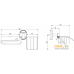 Держатель для туалетной бумаги и освежителя Ledeme L3303-1. Фото №3