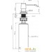 Дозатор для жидкого мыла Ulgran U-01 (графитовый). Фото №2