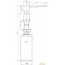 Дозатор для жидкого мыла Blantek ZK-01-BS (нержавеющая сталь/черный матовый). Фото №6