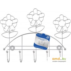 Планка с крючками Мультидом Ромашка AN52-74