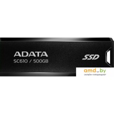 Внешний накопитель ADATA SC610 500GB SC610-500G-CBK/RD