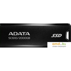 Внешний накопитель ADATA SC610 2TB SC610-2000G-CBK/RD