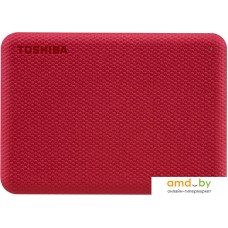 Внешний накопитель Toshiba Canvio Advance 1TB HDTCA10ER3AA (красный)