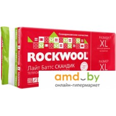 Теплоизоляция Rockwool Лайт Баттс Скандик 800x600 100 мм