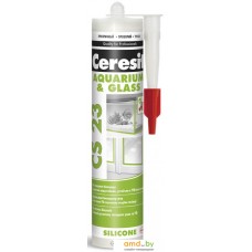 Герметик Ceresit Glass CS 23 для стекла (280 мл, прозрачный)