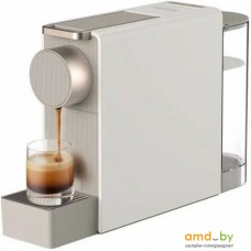 Капсульная кофеварка Scishare Capsule Coffee Machine Mini S1201 (с переходником на евровилку, золотистый)