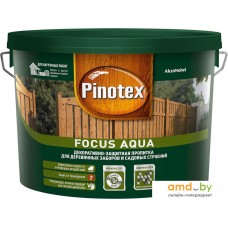 Пропитка Pinotex Focus Aqua 9 л (золотая осень)