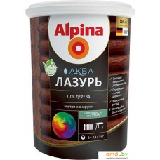 Лазурь Alpina Аква 2.5 л (махагон)