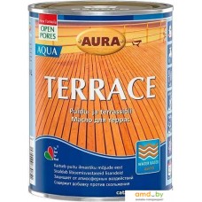 Масло Aura Terrace Aqua 0.9 л (коричневый)