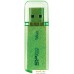 USB Flash Silicon-Power Helios 101 16GB зеленый [SP016GBUF2101V1N]. Фото №1