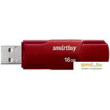 USB Flash SmartBuy Clue 16GB (бордовый)