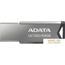 USB Flash ADATA UV350 64GB (серебристый)