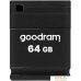 USB Flash GOODRAM UPI2 64GB (черный). Фото №1