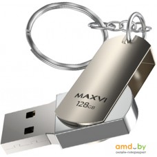 USB Flash Maxvi MR 128GB (серебристый)