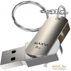 USB Flash Maxvi MR 8GB (серебристый)