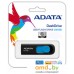 USB Flash ADATA DashDrive UV128 128GB (черный/синий). Фото №2