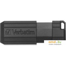 USB Flash Verbatim PinStripe черный 16 Гб (49063)