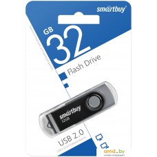 USB Flash SmartBuy Twist 32GB (черный)