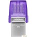 USB Flash Kingston DataTraveler MicroDuo 3C USB 3.2 Gen 1 128GB. Фото №1