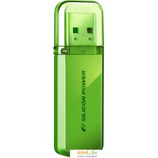 USB Flash Silicon-Power Helios 101 Green 64GB (SP064GBUF2101V1N)