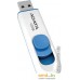 USB Flash ADATA C008 White+Blue 64 Гб (AC008-64G-RWE). Фото №1