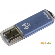 USB Flash SmartBuy V-Cut 64GB (синий)