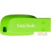 USB Flash SanDisk Cruzer Blade 32GB (зеленый) [SDCZ50C-032G-B35GE]. Фото №2