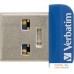 USB Flash Verbatim Store 'n' Stay Nano 16GB (синий). Фото №2