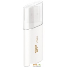 USB Flash Silicon-Power Blaze B06 White 8GB (SP008GBUF3B06V1W)