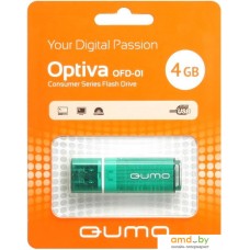 USB Flash QUMO Optiva 01 4Gb Green