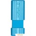 USB Flash Verbatim PinStripe Caribbean Blue 16GB (49068). Фото №1