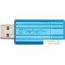 USB Flash Verbatim PinStripe Caribbean Blue 16GB (49068). Фото №3