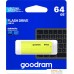 USB Flash GOODRAM UME2 64GB (желтый). Фото №5