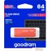 USB Flash GOODRAM UME3 64GB (оранжевый). Фото №5