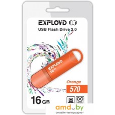 USB Flash Exployd 570 16GB (оранжевый) [EX-16GB-570-Orange]