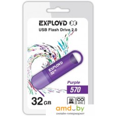 USB Flash Exployd 570 32GB (фиолетовый) [EX-32GB-570-Purple]