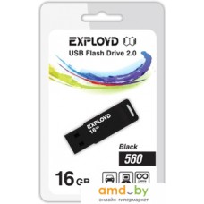 USB Flash Exployd 560 16GB (черный) [EX-16GB-560-Black]