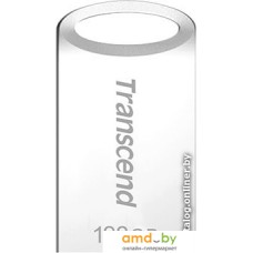 USB Flash Transcend JetFlash 710 128GB (серебристый)