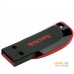 USB Flash SanDisk Cruzer Blade Black 64GB (SDCZ50-064G-B35). Фото №2